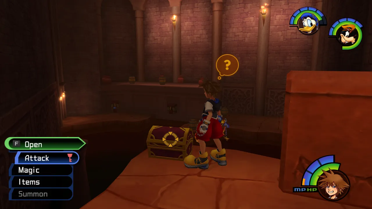 Agrabah Cave of Wonders Bottomless Hall Across Chasm Chest